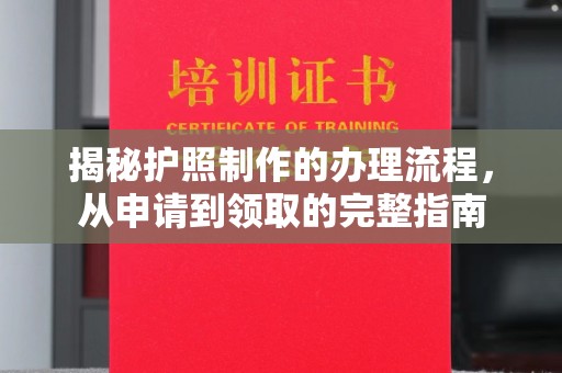 桂阳揭秘护照制作的办理流程，从申请到领取的完整指南